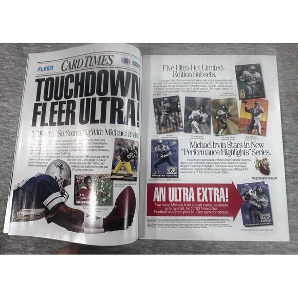 Pro Action Magazine #1 October 1994 Marvel Comic with Uncanny X-Men Paperback - Picture 5 of 6